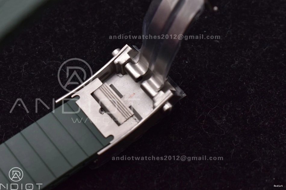 SS Rubber Best A2824 Automatic Dial on Orange Edition 42 Green 1:1 BLSF SuperOcean Strap 1113